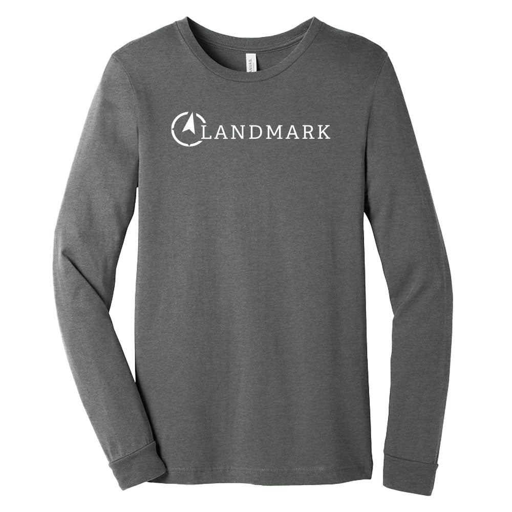 Landmark BELLA+CANVAS® Heather CVC Long Sleeve Tee