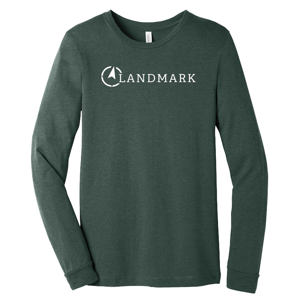 Landmark BELLA+CANVAS® Heather CVC Long Sleeve Tee