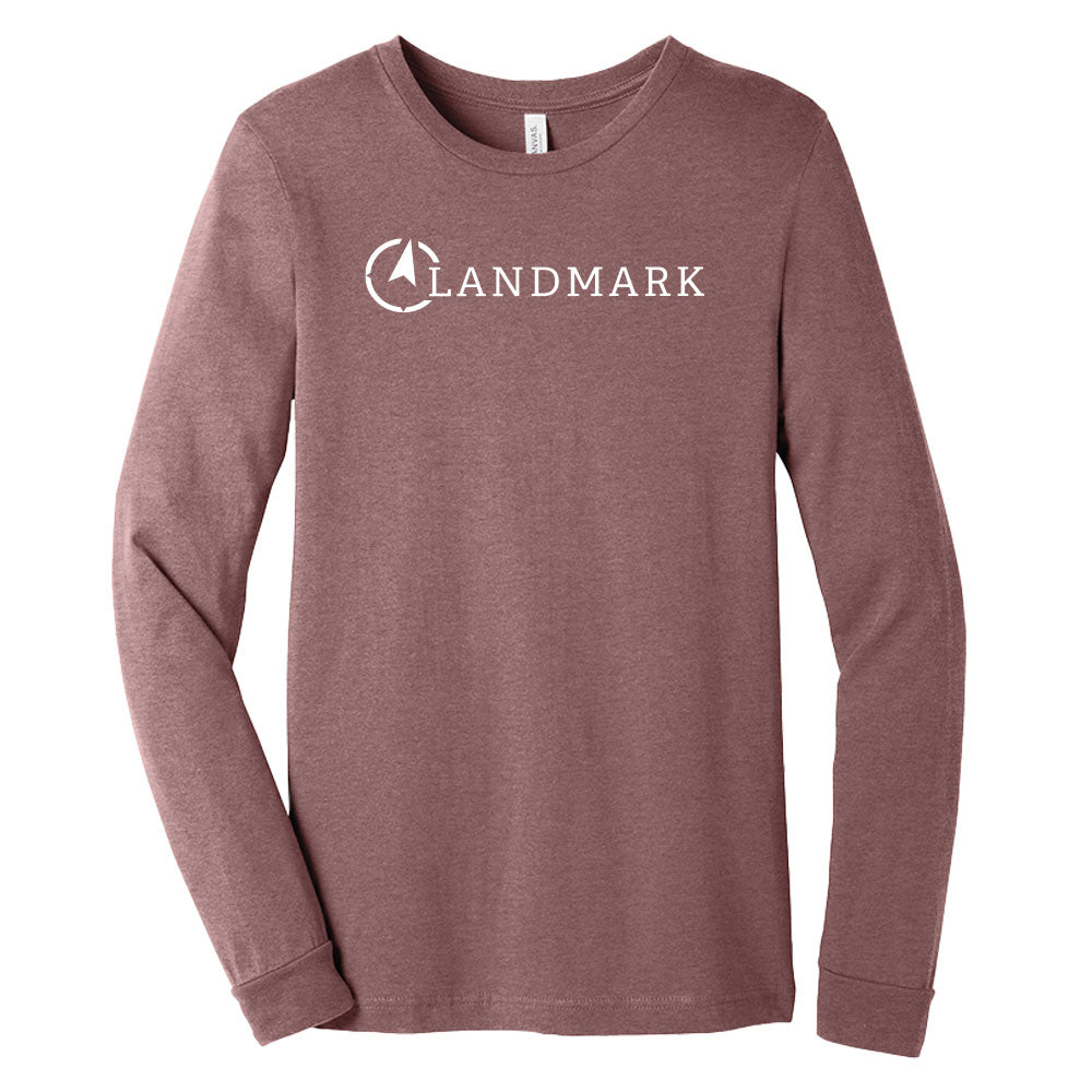 Landmark BELLA+CANVAS® Heather CVC Long Sleeve Tee