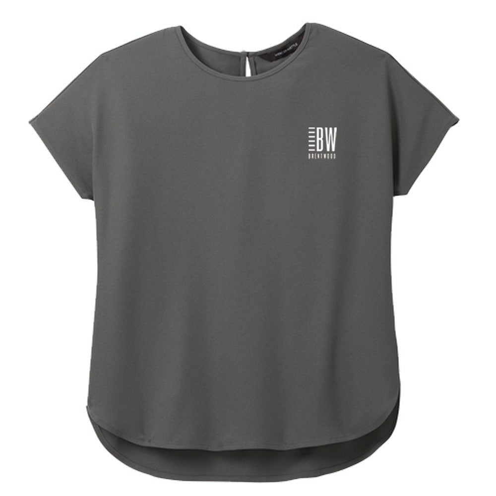 Engage Management Mercer+Mettle® Women's Stretch Crepe Crew
