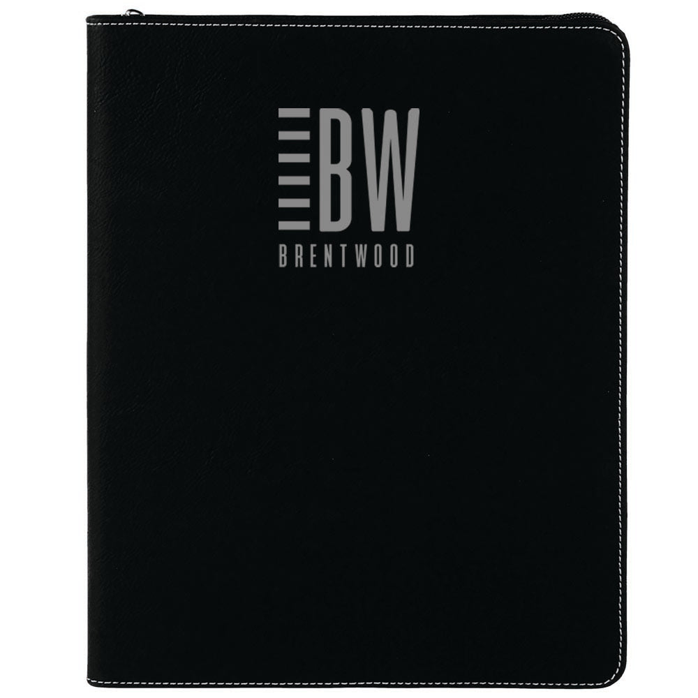 Engage Management Zipper Portfolio with Notepad