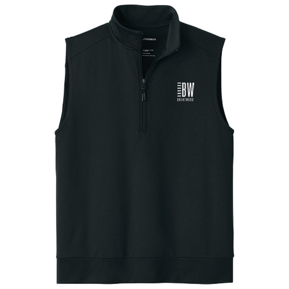 Engage Management Port Authority® C-FREE® Double Knit 1/4-Zip Vest