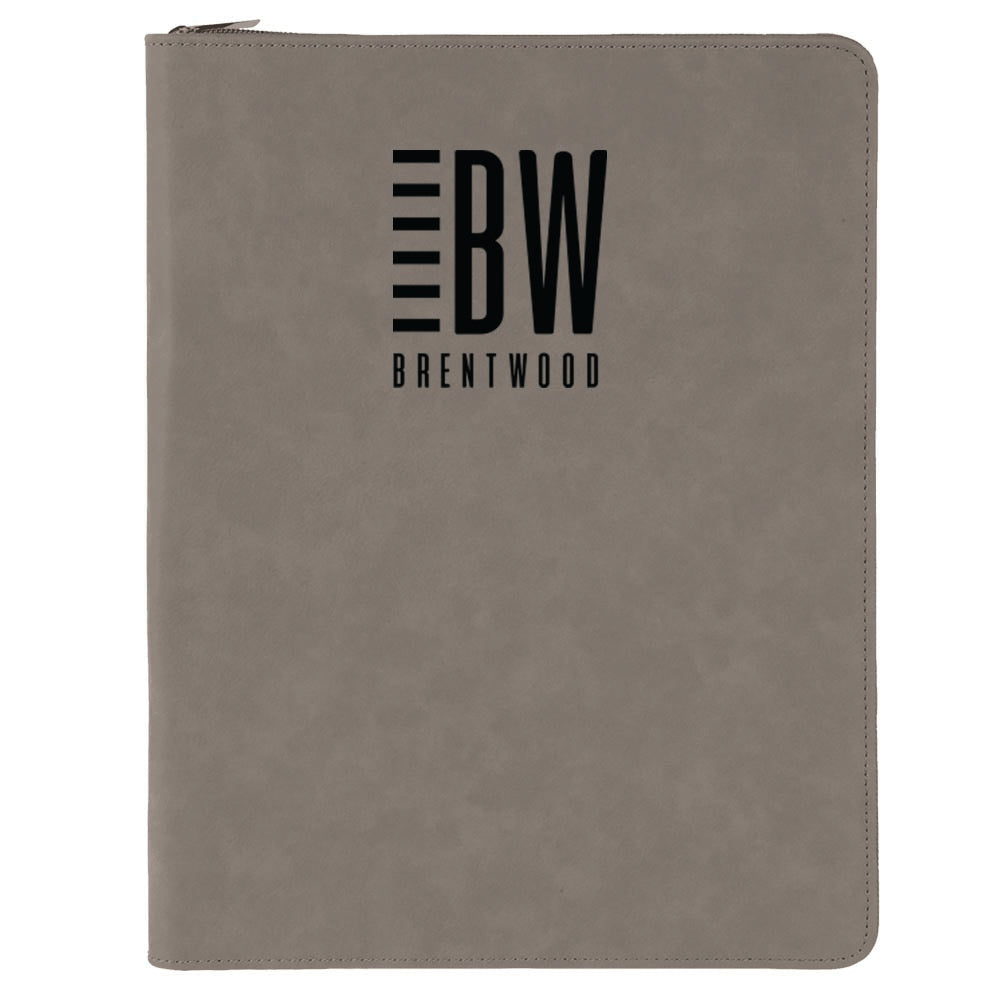 Engage Management Zipper Portfolio with Notepad