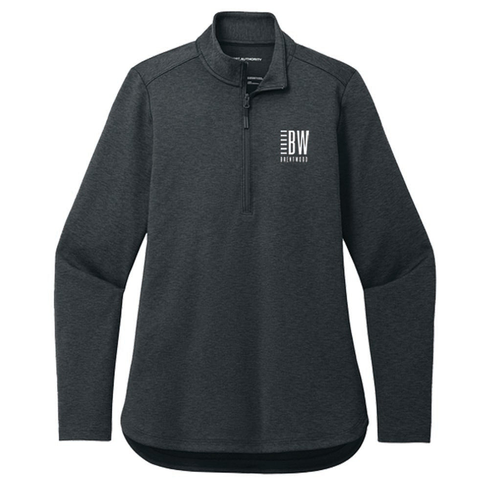 Engage Management Port Authority® Women's C-FREE® Double Knit 1/4-Zip
