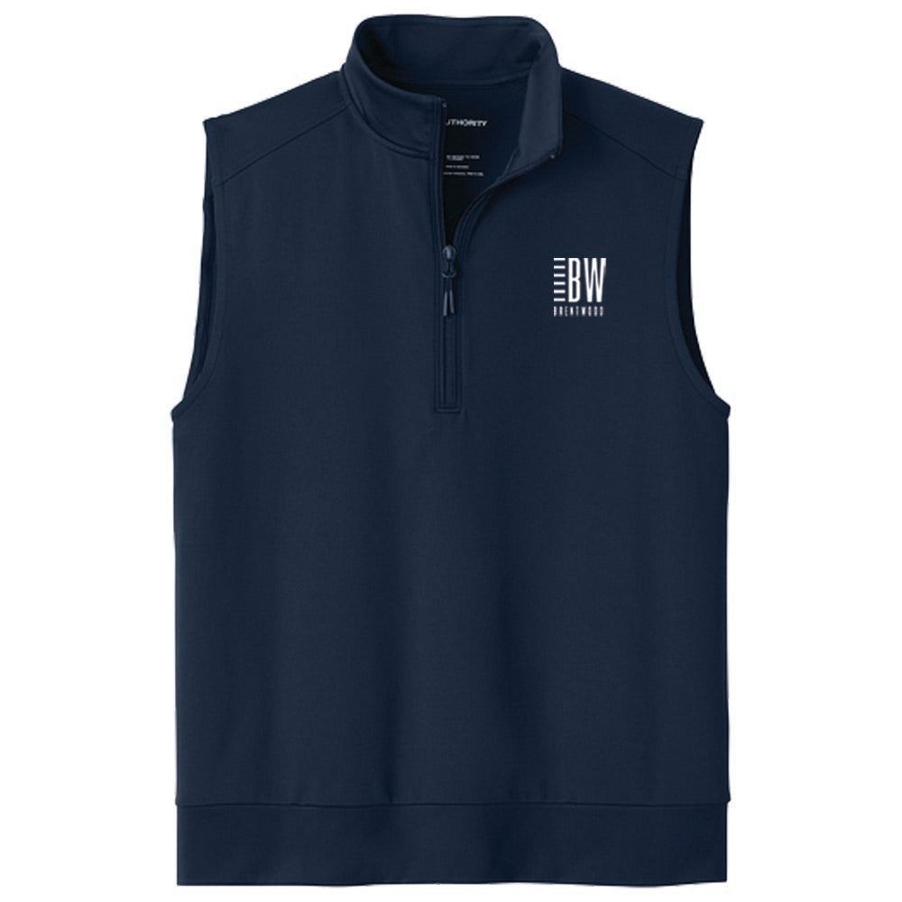 Engage Management Port Authority® C-FREE® Double Knit 1/4-Zip Vest