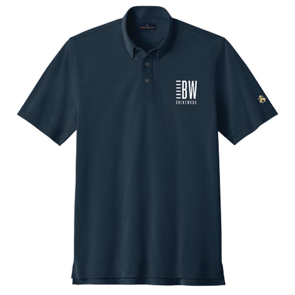 Engage Management Brooks Brothers® Pinpoint Pique Dress Polo