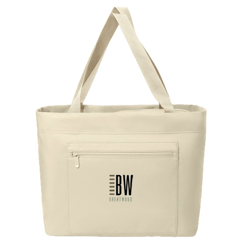 Engage Management Port Authority® Matte Carryall Tote