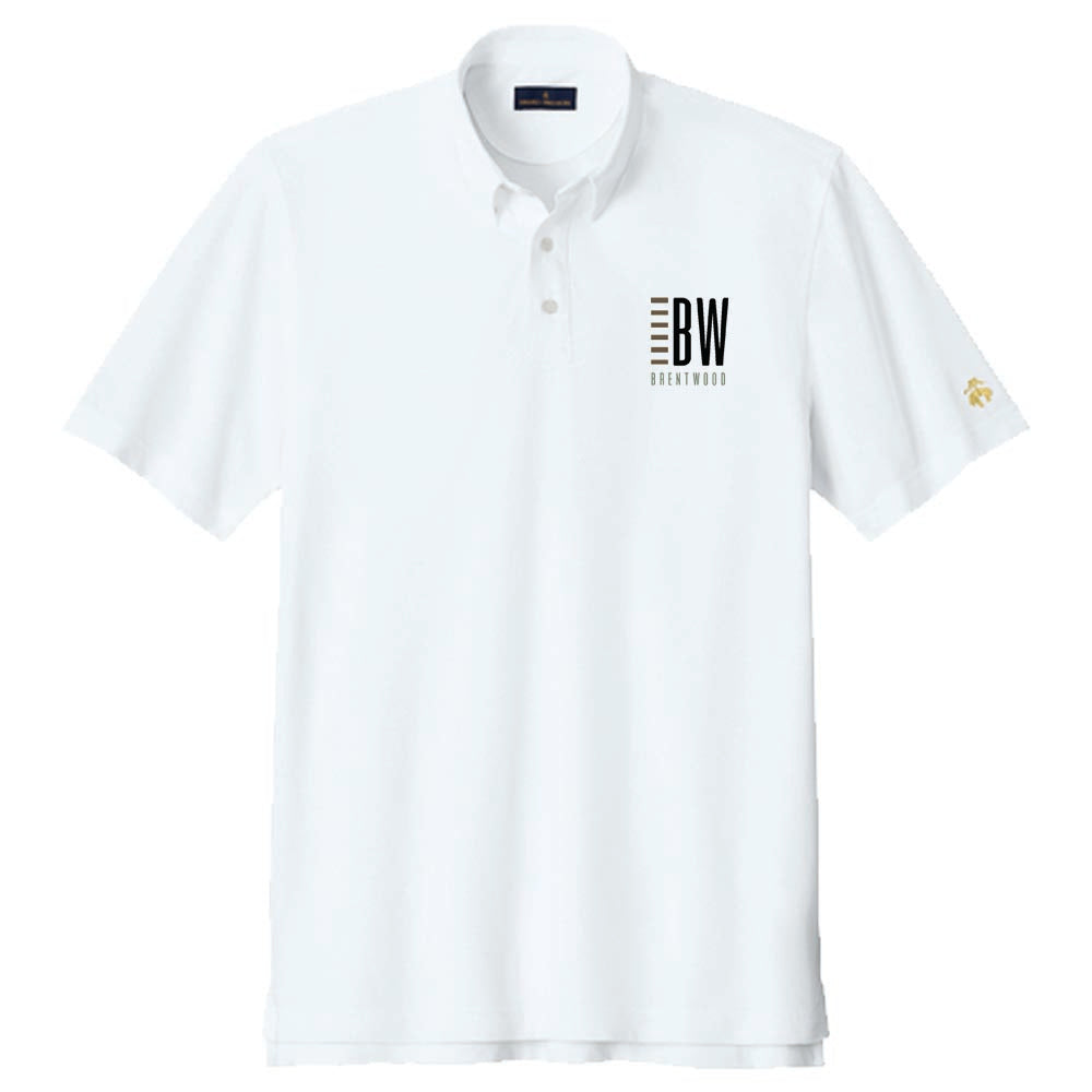Engage Management Brooks Brothers® Pinpoint Pique Dress Polo