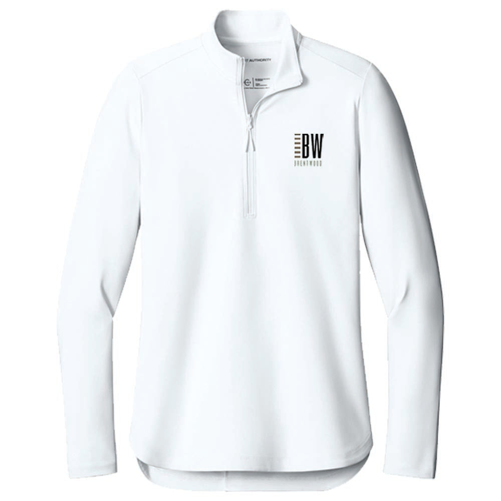 Engage Management Port Authority® Women's C-FREE® Double Knit 1/4-Zip