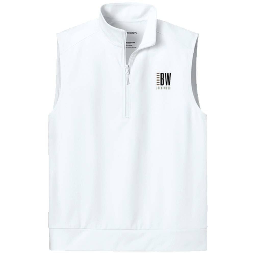Engage Management Port Authority® C-FREE® Double Knit 1/4-Zip Vest