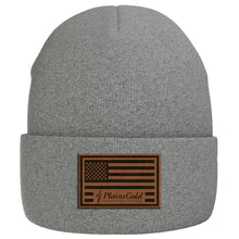 Load image into Gallery viewer, Plains Gold Cuff Beanie
