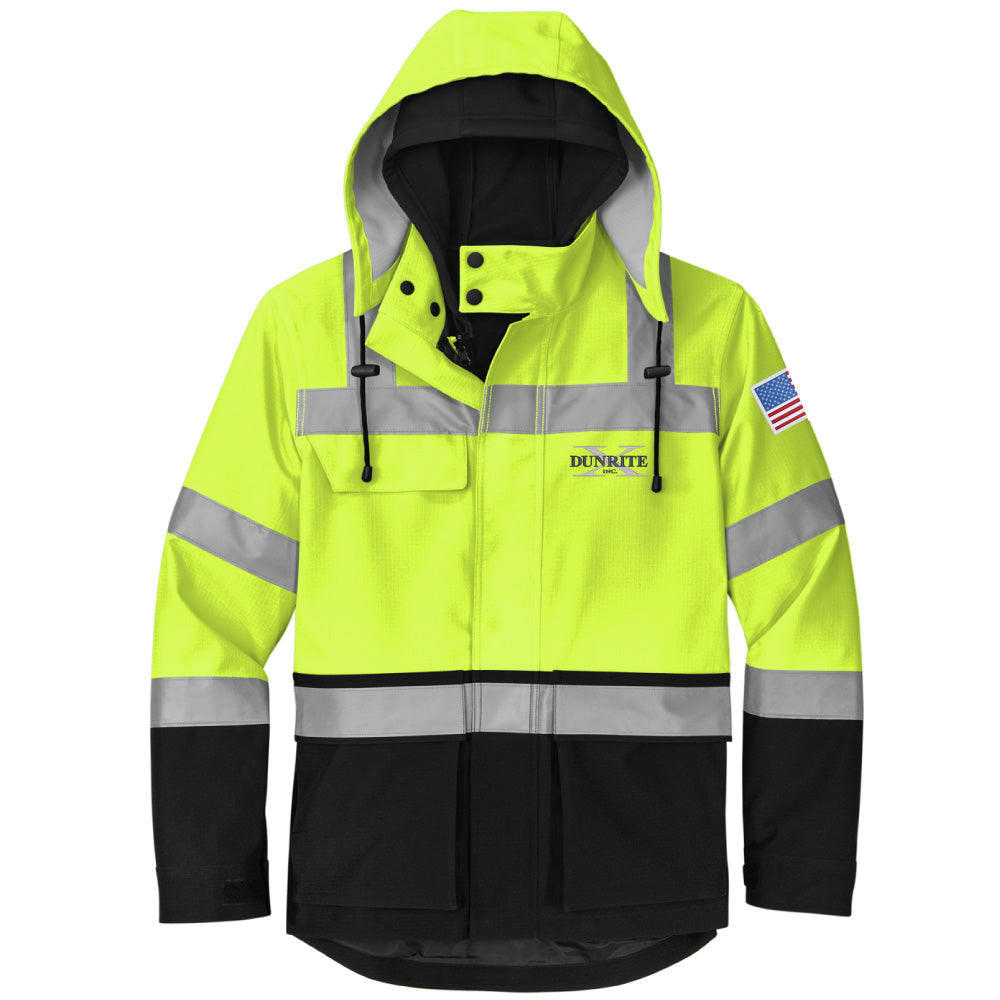 Dunrite CornerStone® ANSI 107 Class 3 Waterproof Ripstop 3-In-1 Parka