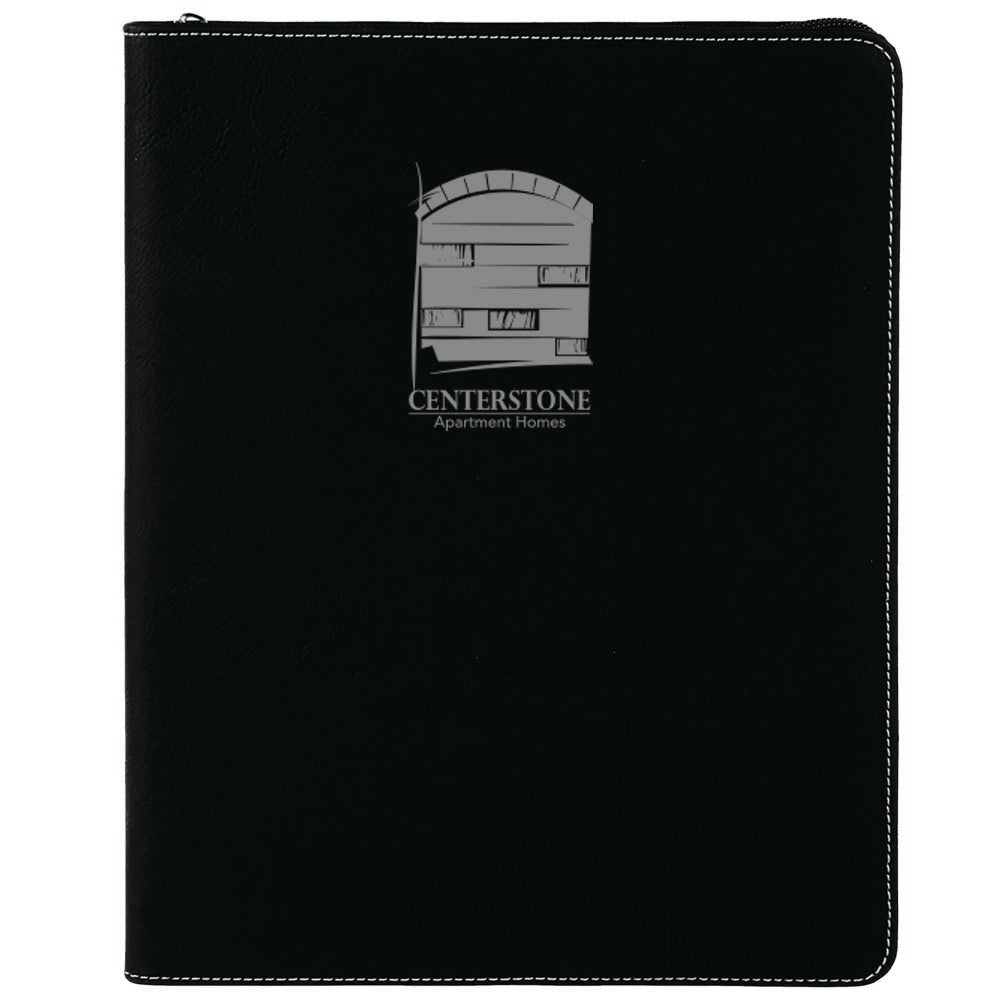 Engage Management Zipper Portfolio with Notepad