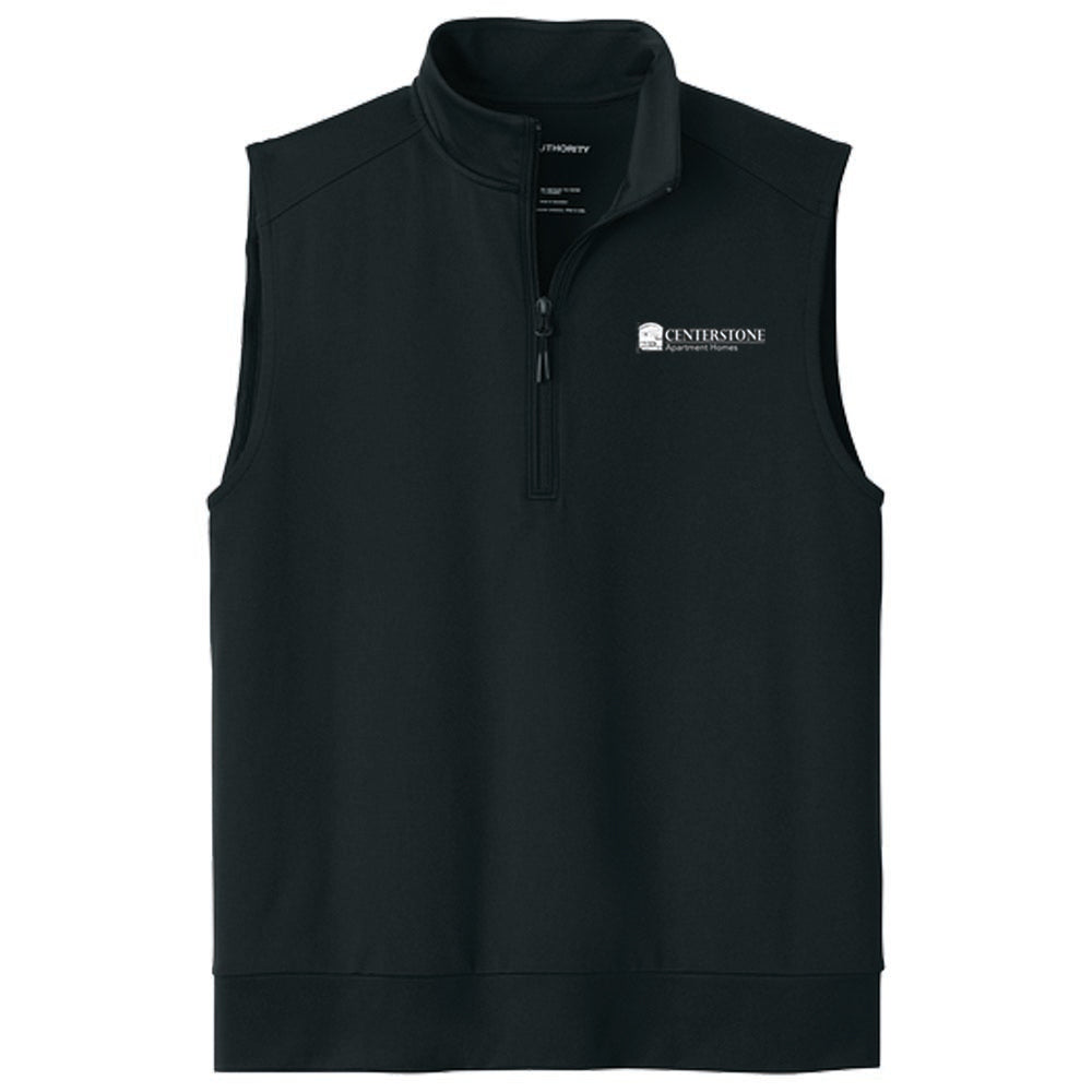 Engage Management Port Authority® C-FREE® Double Knit 1/4-Zip Vest