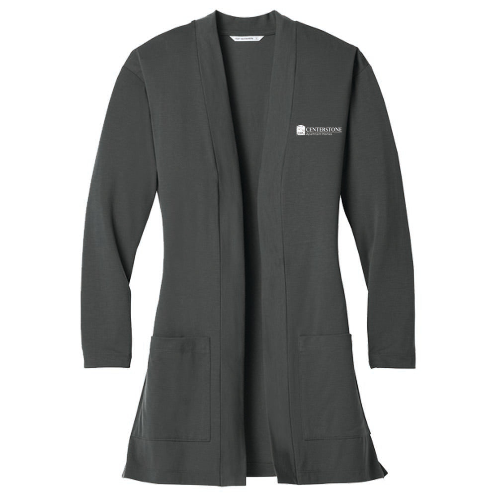 Engage Management Port Authority® Women's Concept Long Pocket Cardigan