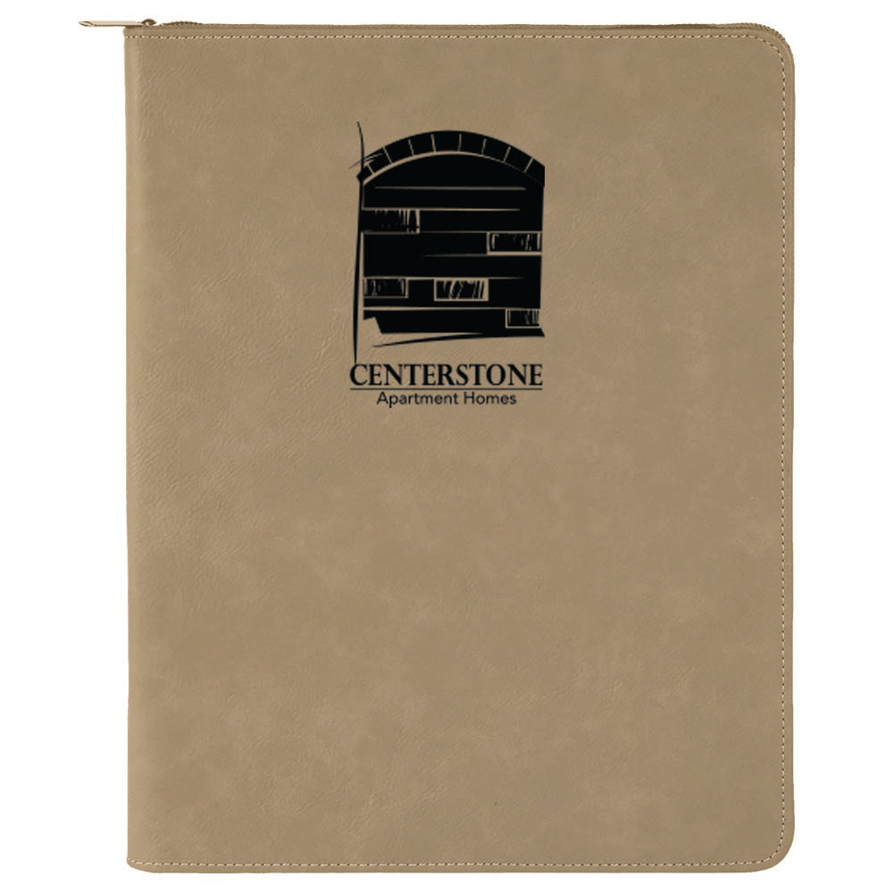 Engage Management Zipper Portfolio with Notepad