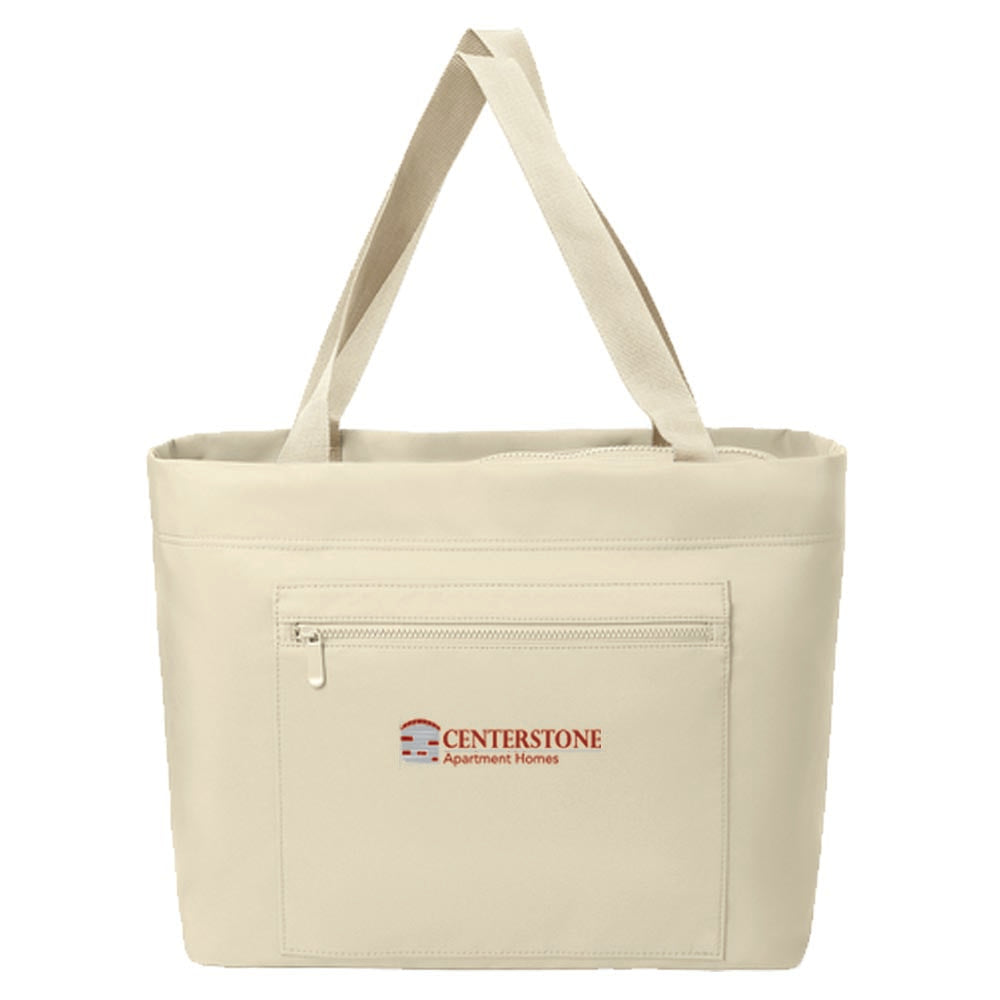 Engage Management Port Authority® Matte Carryall Tote