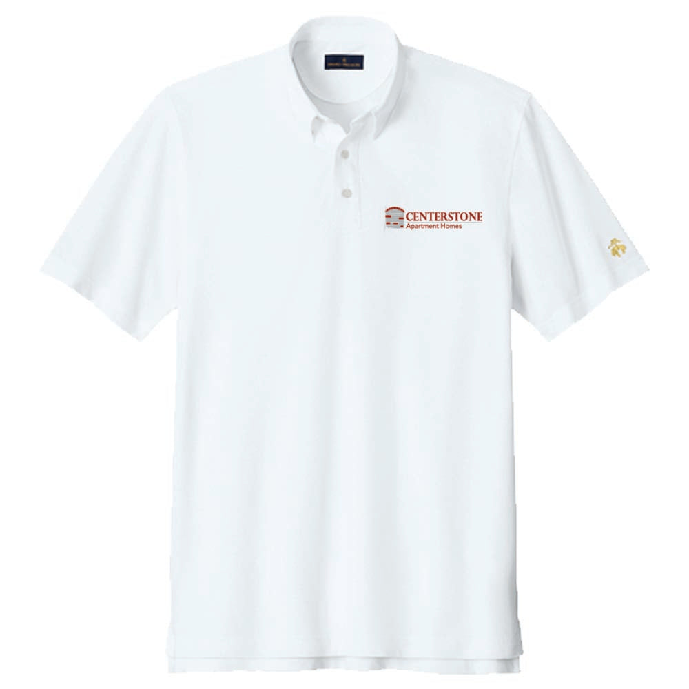 Engage Management Brooks Brothers® Pinpoint Pique Dress Polo