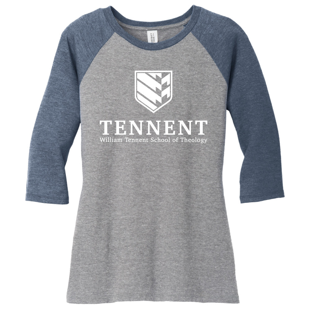 William Tennent District® Women’s Perfect Tri ® 3/4-Sleeve Raglan