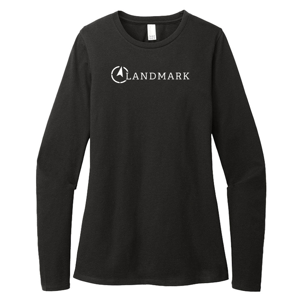 Landmark District® Women’s Perfect Blend® CVC Long Sleeve Tee