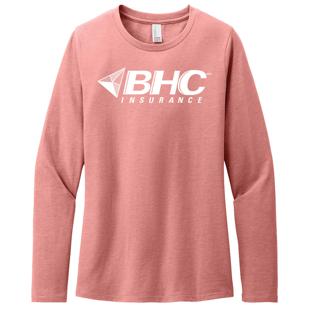 BHC Insurance Ladies' Perfect Blend CVC Long Sleeve Tee