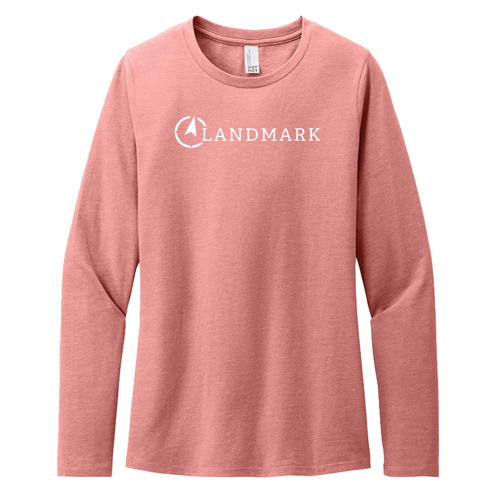 Landmark District® Women’s Perfect Blend® CVC Long Sleeve Tee