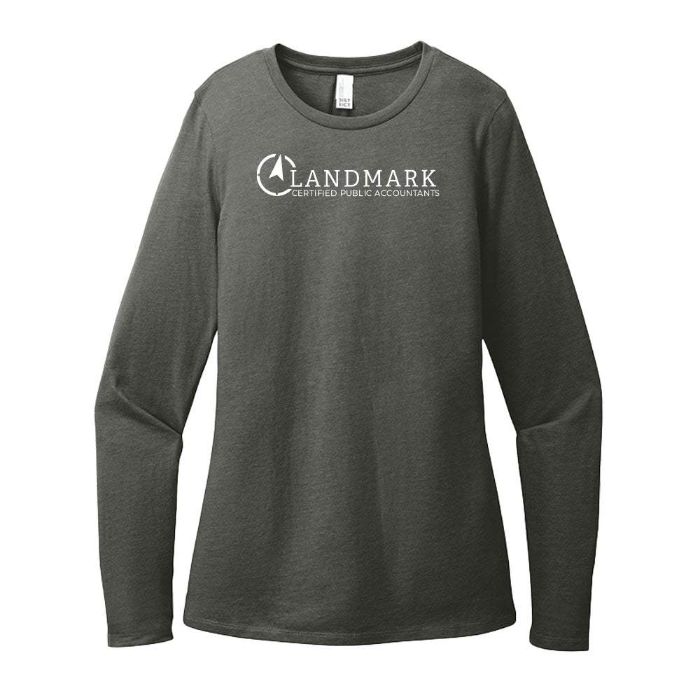 Landmark District® Women’s Perfect Blend® CVC Long Sleeve Tee