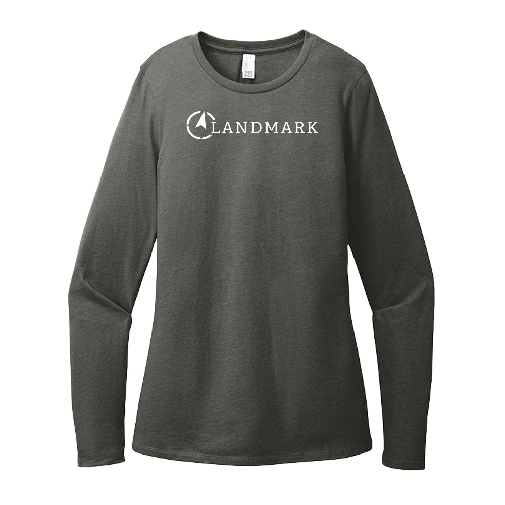 Landmark District® Women’s Perfect Blend® CVC Long Sleeve Tee