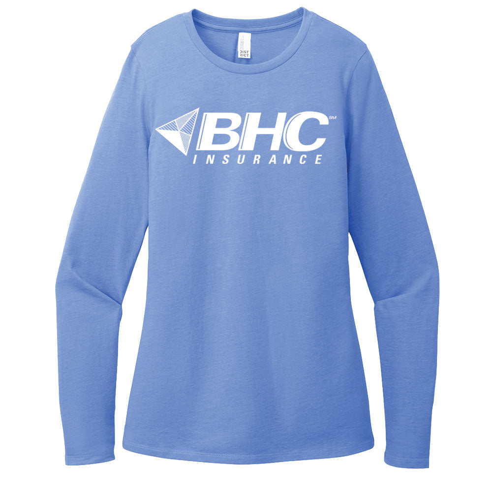 BHC Insurance Ladies' Perfect Blend CVC Long Sleeve Tee