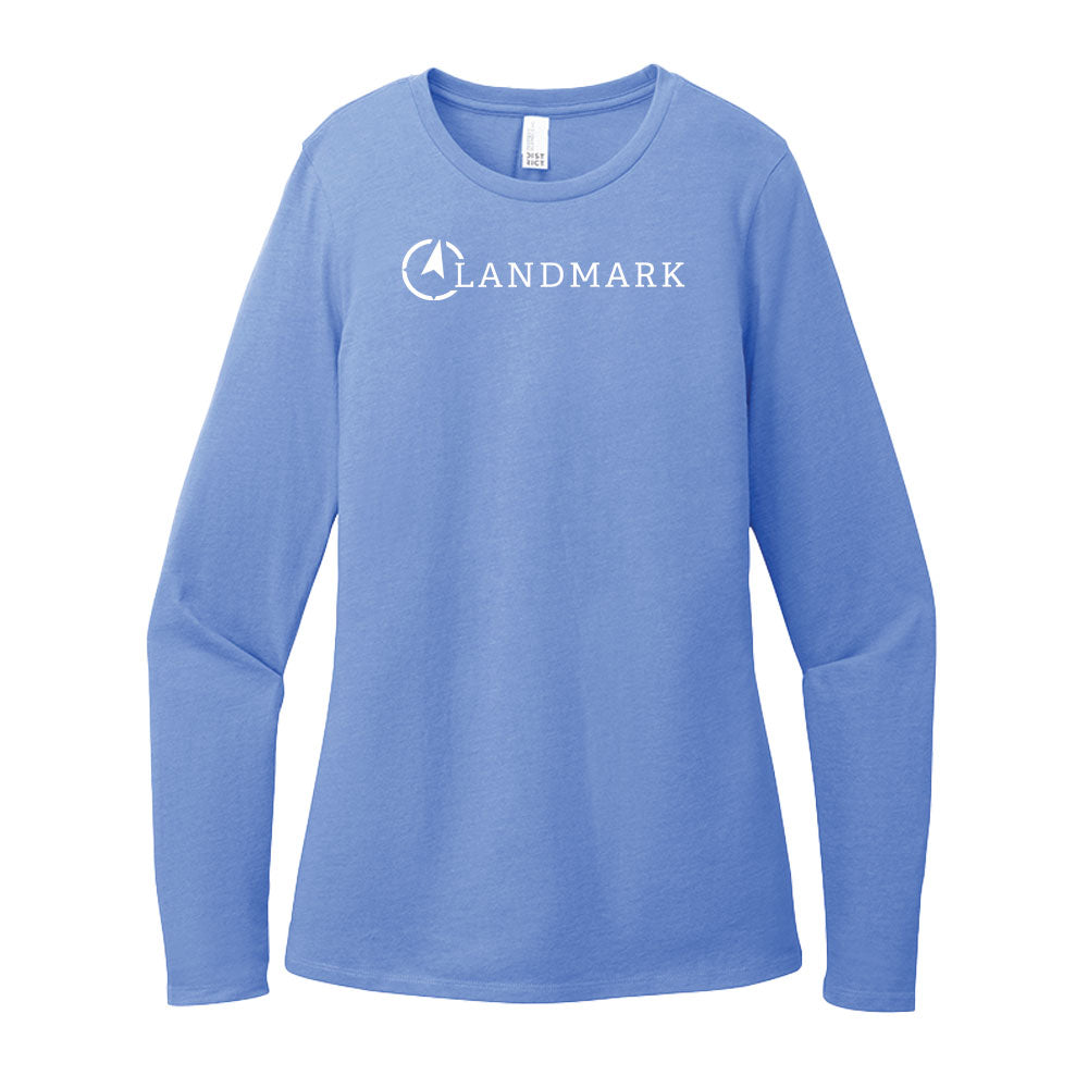 Landmark District® Women’s Perfect Blend® CVC Long Sleeve Tee