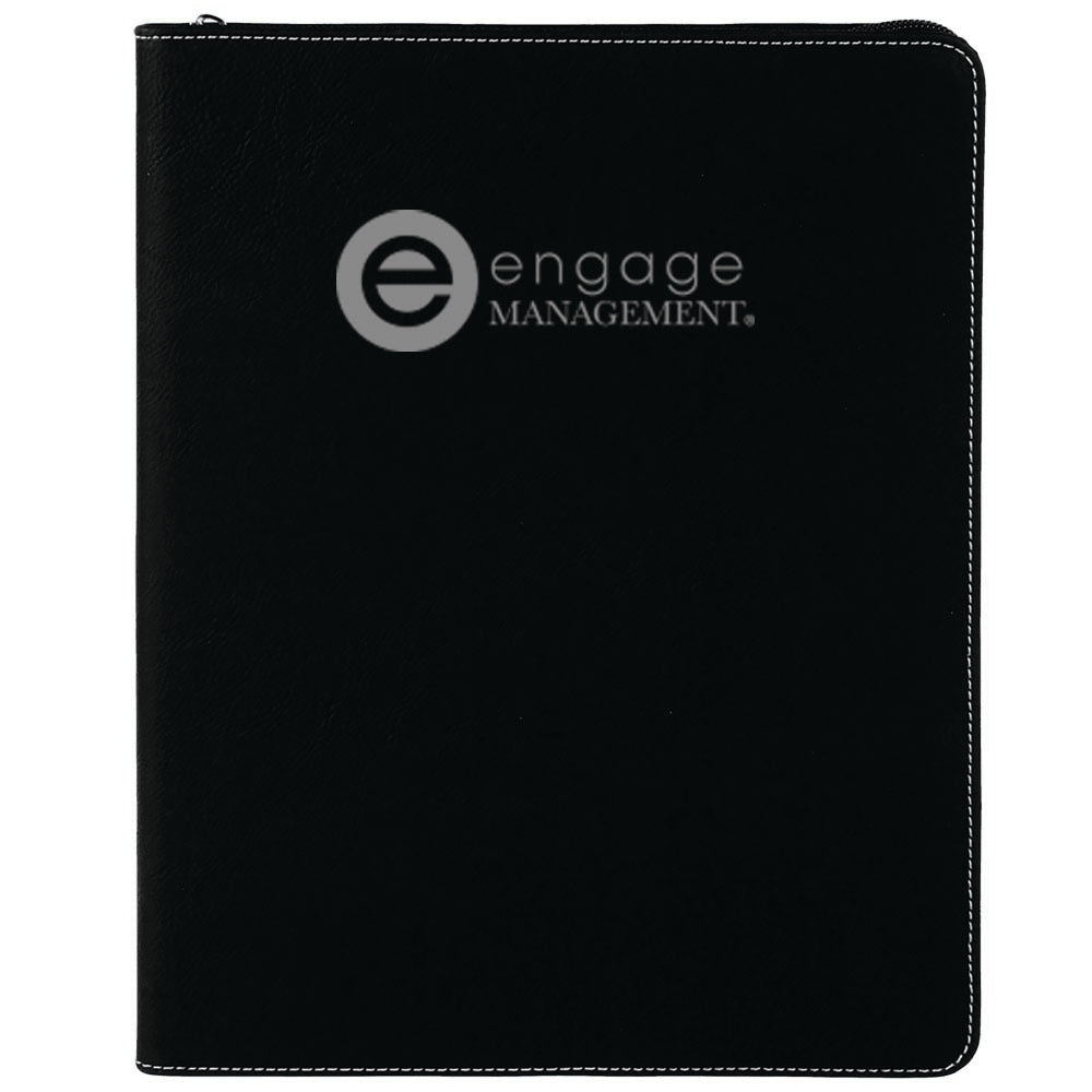 Engage Management Zipper Portfolio with Notepad