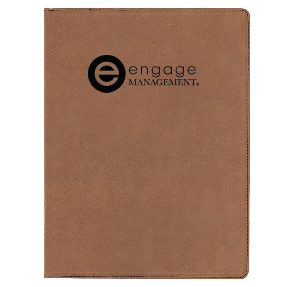 Engage Management Zipper Portfolio with Notepad