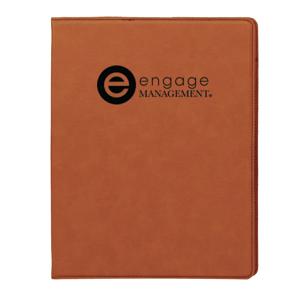 Engage Management Zipper Portfolio with Notepad