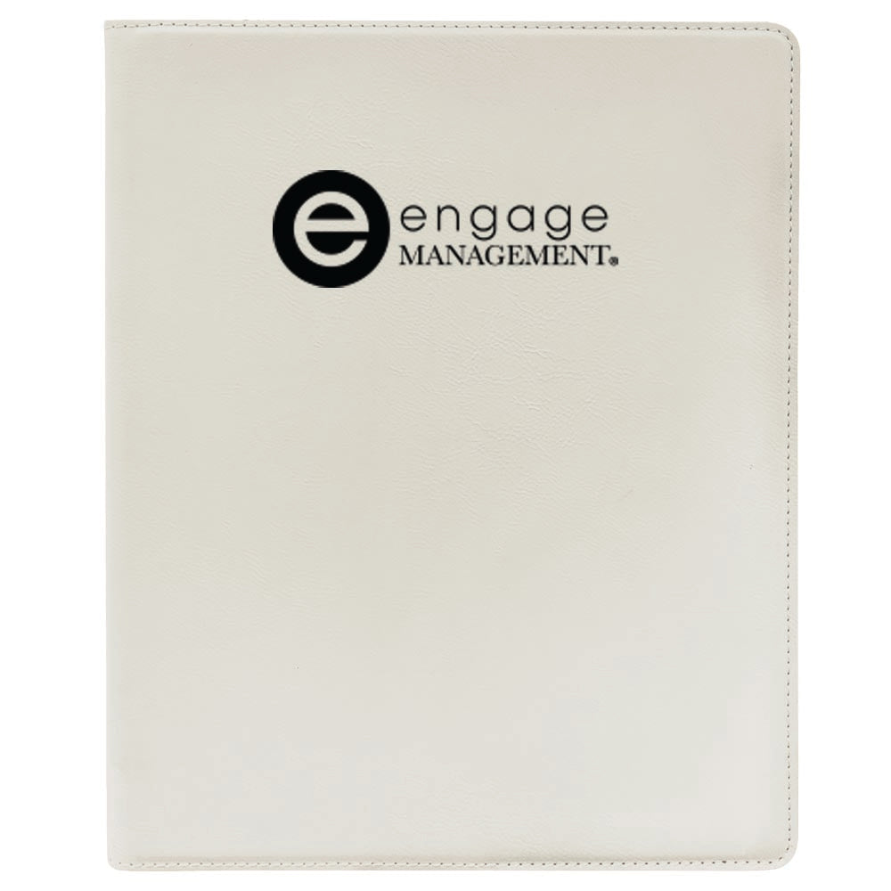 Engage Management Zipper Portfolio with Notepad