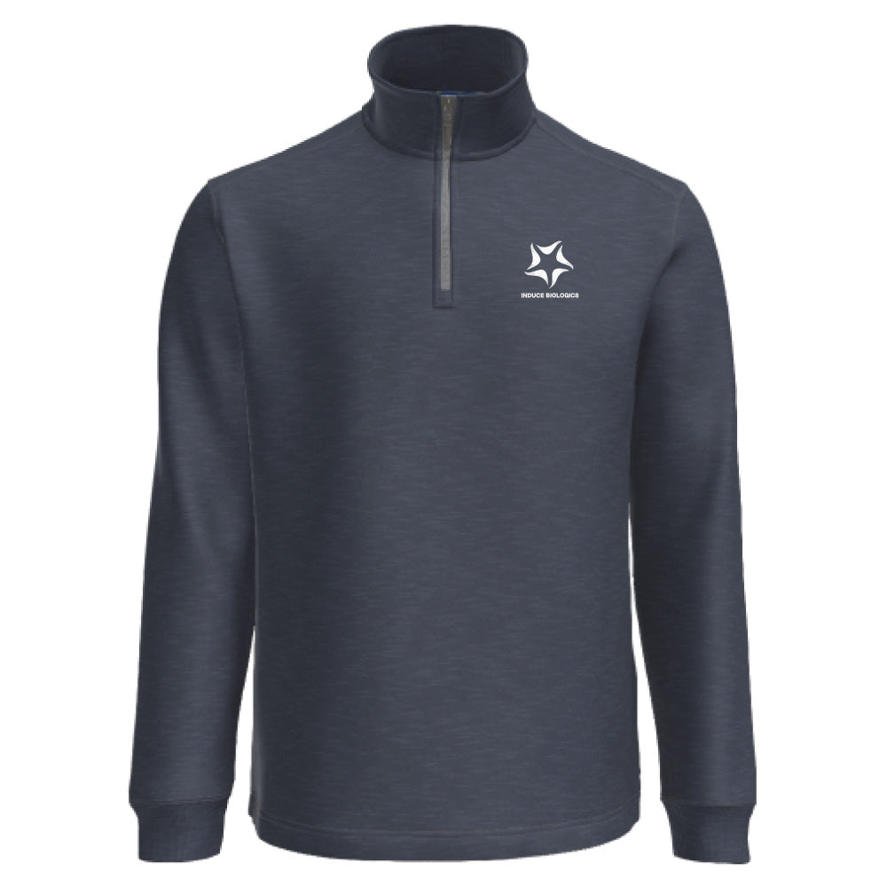 Induce Biologics Port Authority® Slub Fleece 1/4-Zip Pullover