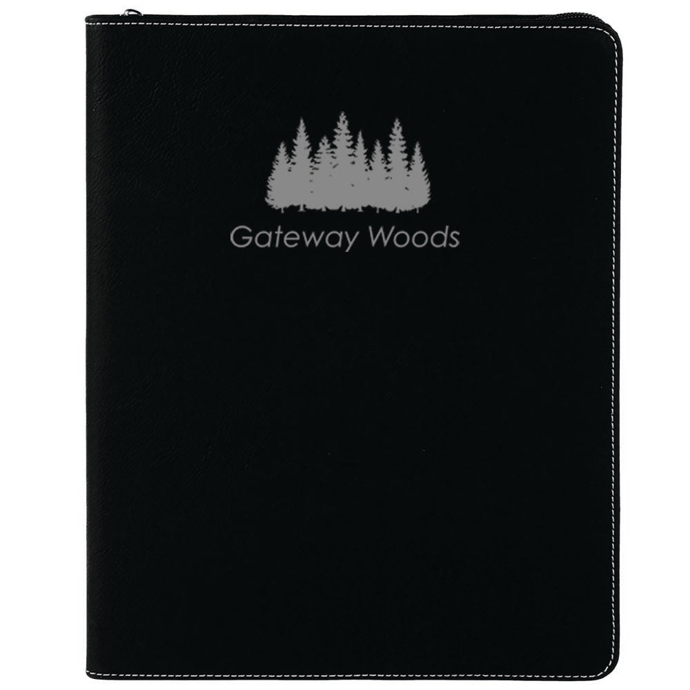Engage Management Zipper Portfolio with Notepad