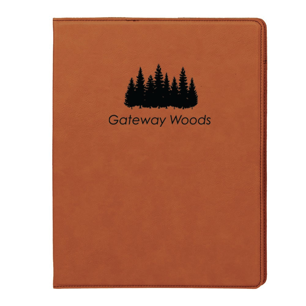 Engage Management Zipper Portfolio with Notepad