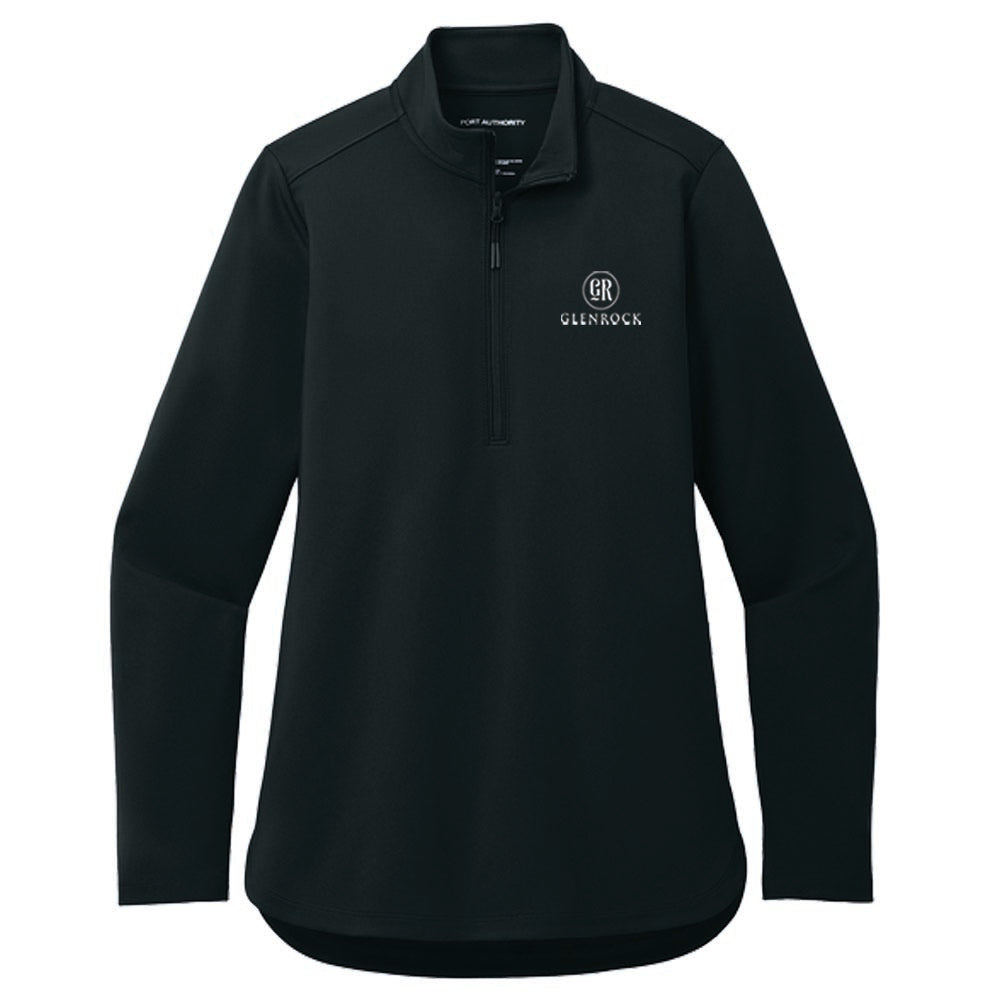 Engage Management Port Authority® Women's C-FREE® Double Knit 1/4-Zip