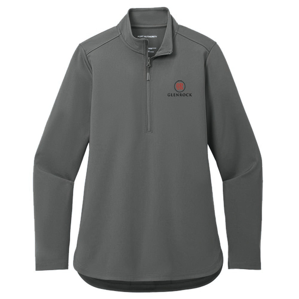 Engage Management Port Authority® Women's C-FREE® Double Knit 1/4-Zip