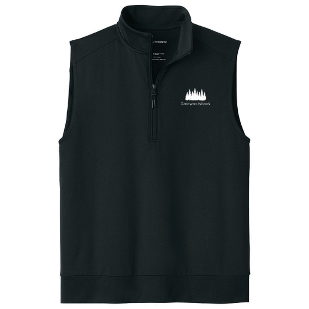 Engage Management Port Authority® C-FREE® Double Knit 1/4-Zip Vest