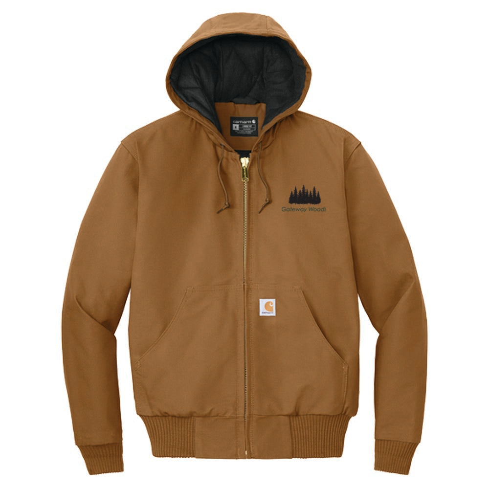 Engage Management Carhartt® Quilted-Flannel-Lined Duck Active Jacket