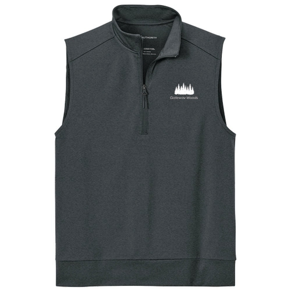 Engage Management Port Authority® C-FREE® Double Knit 1/4-Zip Vest
