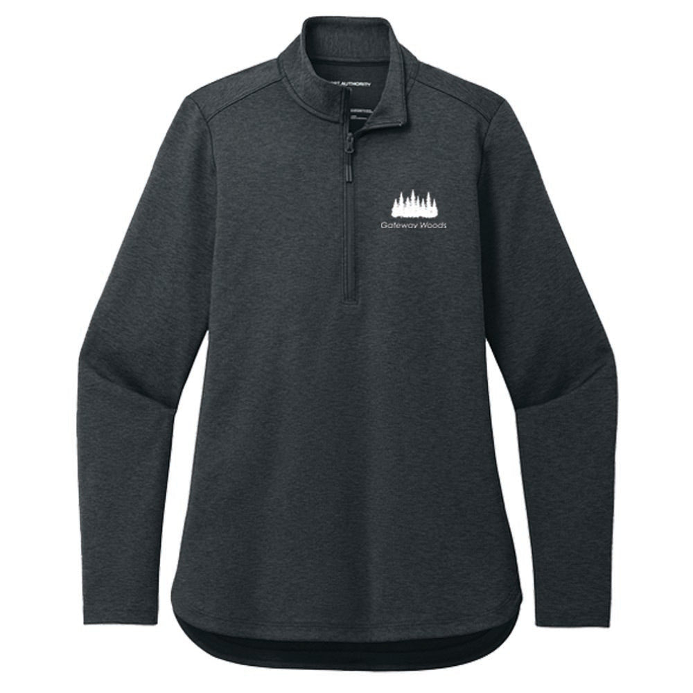 Engage Management Port Authority® Women's C-FREE® Double Knit 1/4-Zip