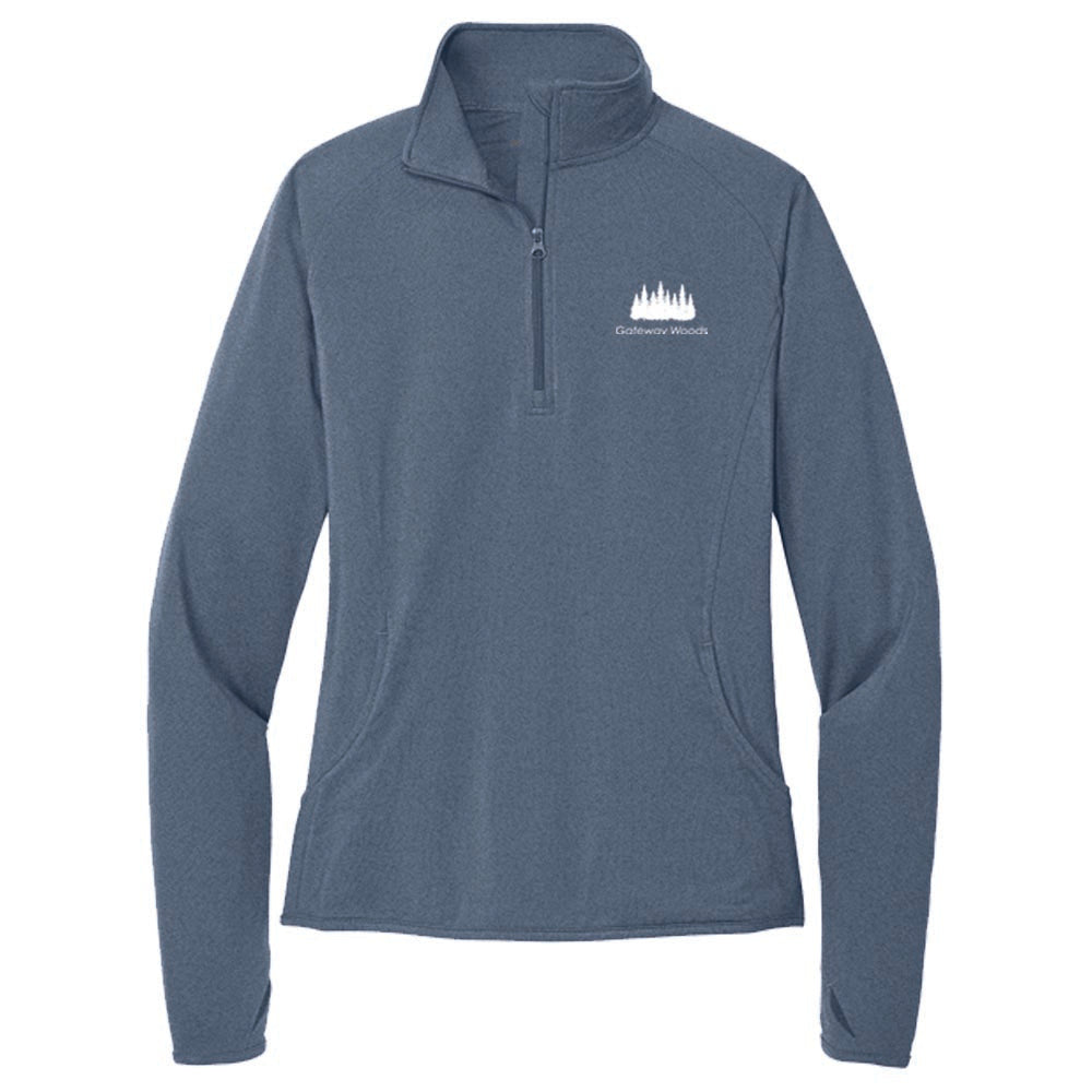 Engage Management Sport-Tek® Women's Sport-Wick® Stretch 1/4-Zip Pullover