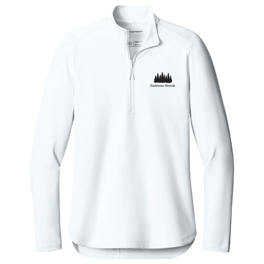 Engage Management Port Authority® Women's C-FREE® Double Knit 1/4-Zip