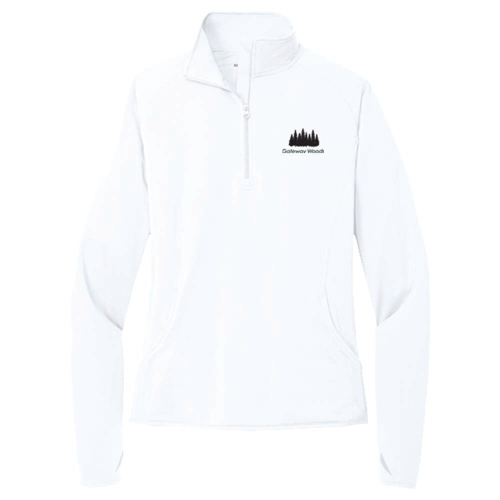 Engage Management Sport-Tek® Women's Sport-Wick® Stretch 1/4-Zip Pullover