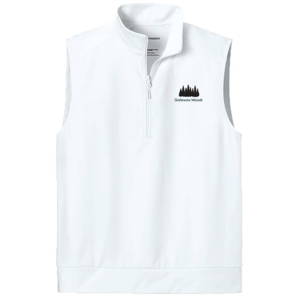 Engage Management Port Authority® C-FREE® Double Knit 1/4-Zip Vest