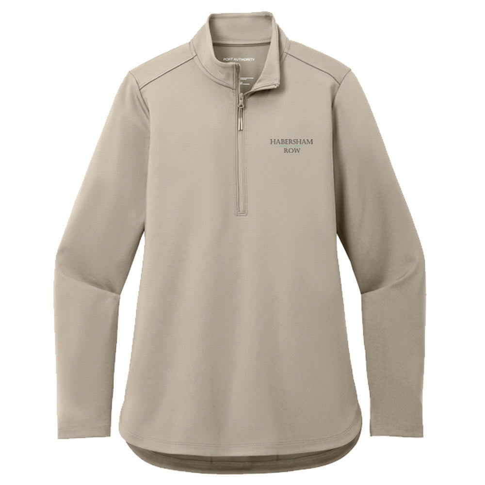 Engage Management Port Authority® Women's C-FREE® Double Knit 1/4-Zip