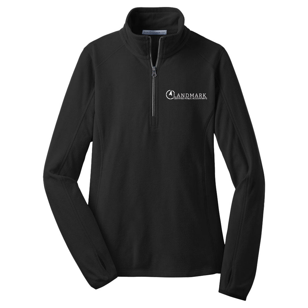 Landmark Port Authority® Women's Microfleece 1/2-Zip Pullover