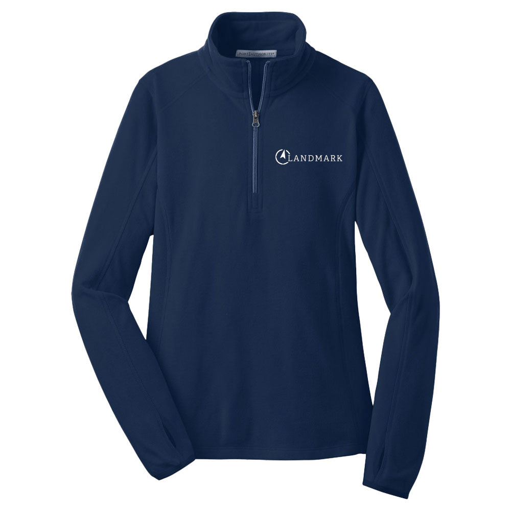Landmark Port Authority® Women's Microfleece 1/2-Zip Pullover